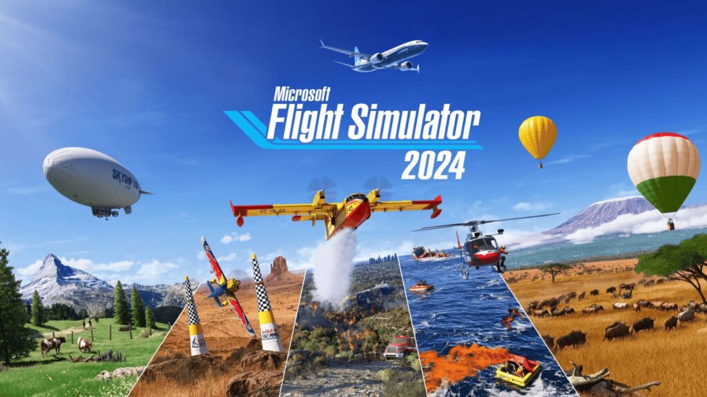 Xbox disponibiliza exclusivamente Microsoft Flight Simulator 2024. Crédito: Microsoft/Reprodução